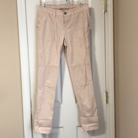 light pink cargo pants
